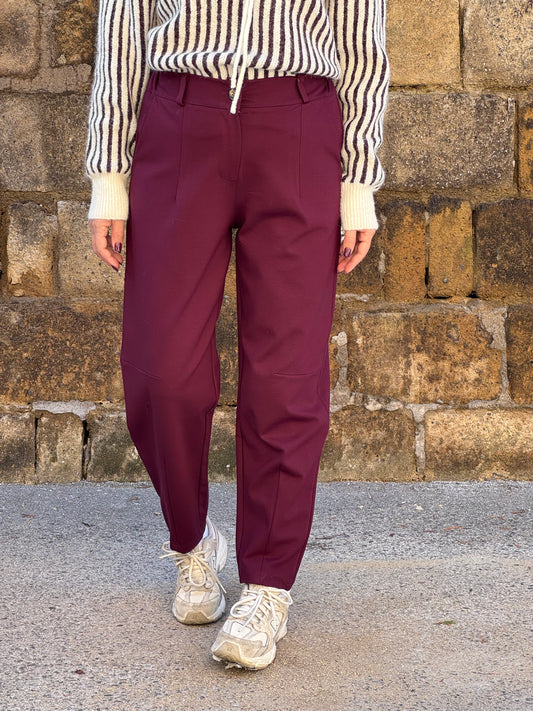 PANTALONE ENEA BORDEAUX
