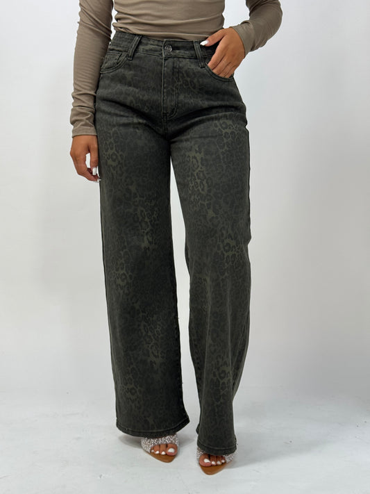 JEANS MACULATO SCURO