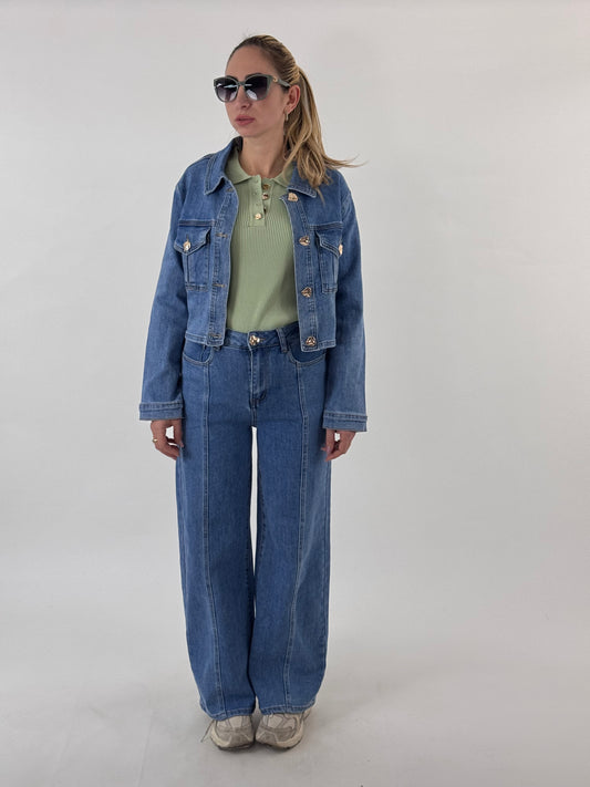 COORDINATO IN DENIM ENJOY