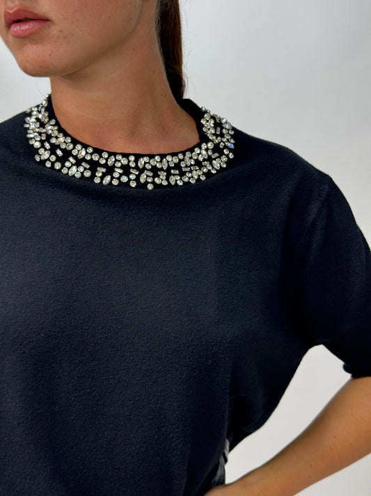 MAGLIONCINO DALIRA STRASS