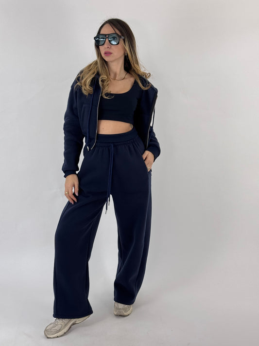 COORDINATO 3 PEZZI JIMMY BLU