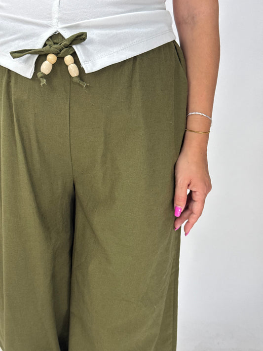 PANTALONE PATRICIA VERDE MILITARE