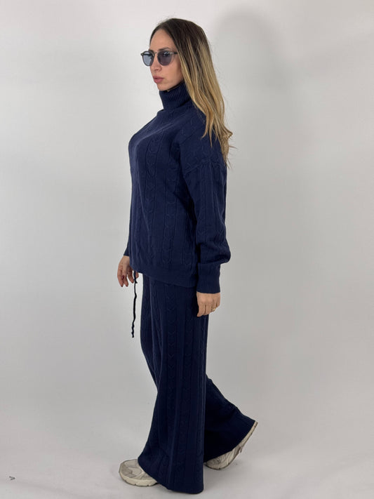 COORDINATO ELVIRA BLU