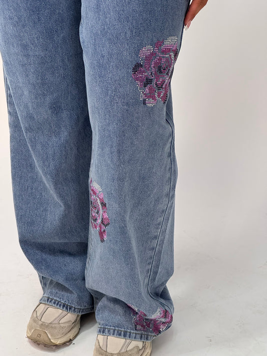 JEANS ROSES PRUGNA