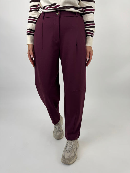 PANTALONE ENEA BORDEAUX