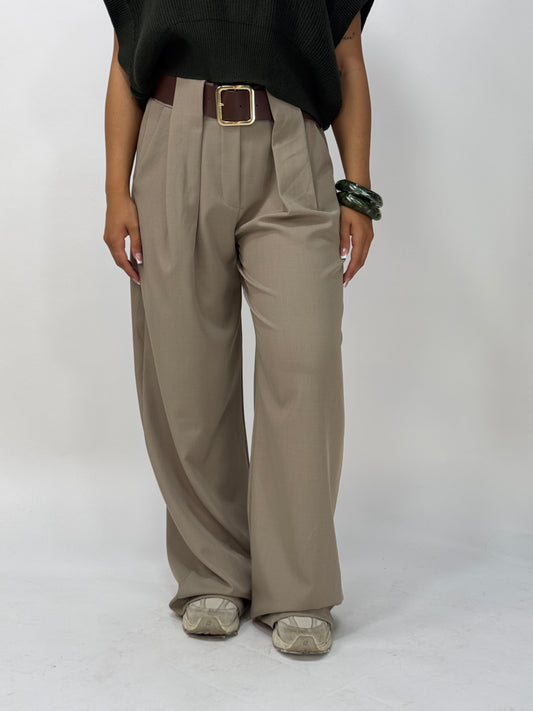 PANTALONE PINCES TORTORA