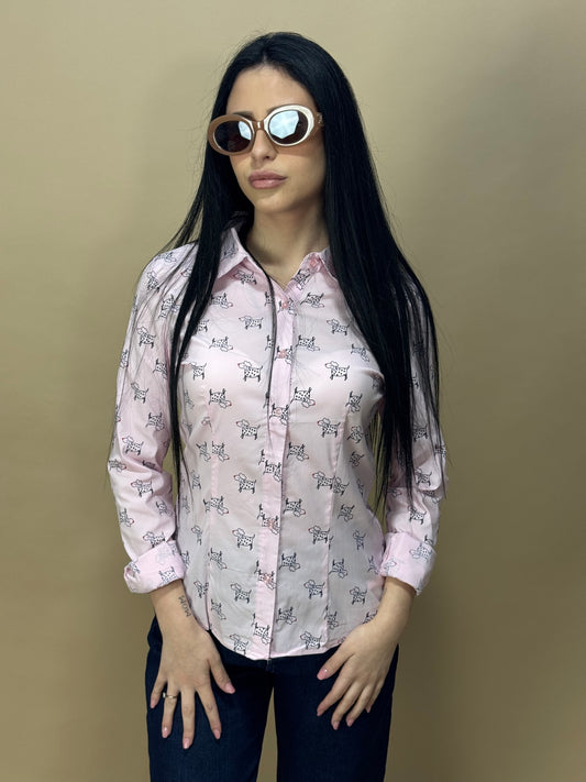 CAMICIA SHEEP ROSA