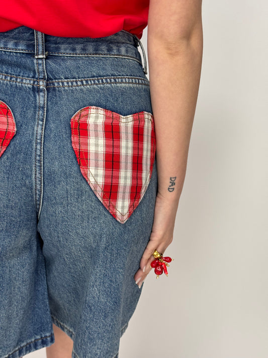 BERMUDA TASCHE CUORI