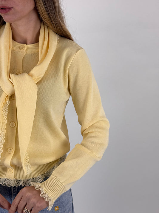 CARDIGAN MUSA GIALLO