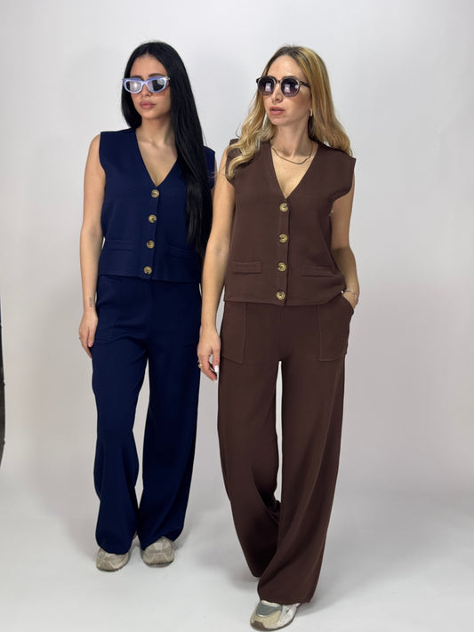 COORDINATO RHYANNA CHOCO