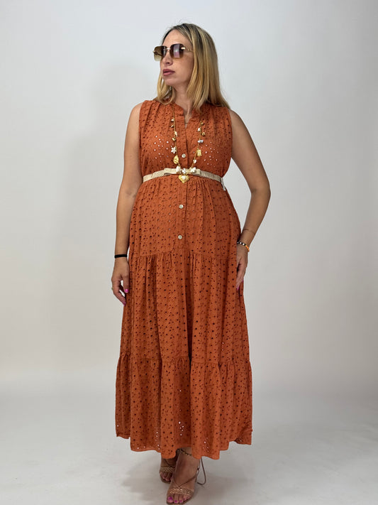 VESTITO AMBRA COCCIO