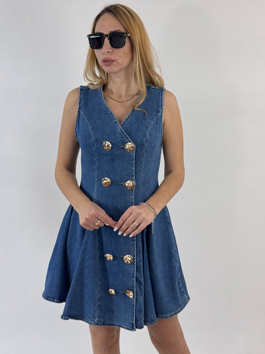 VESTITINO CHARLOTTE DENIM