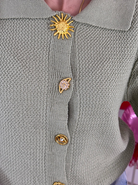 CARDIGAN SUN VERDE