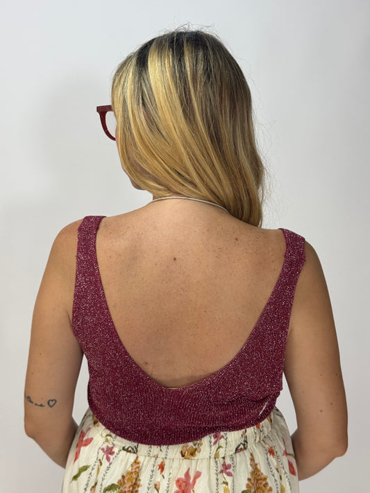TOP LUREX BORDEAUX