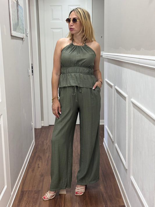 COORDINATO MANDY VERDE MILITARE