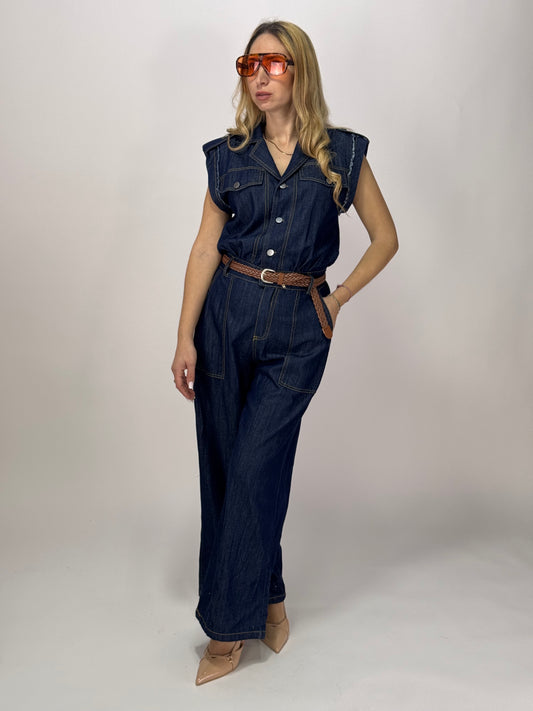 JUMPSUITE IN DENIM