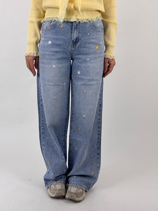 JEANS MUSA FIORELLINI