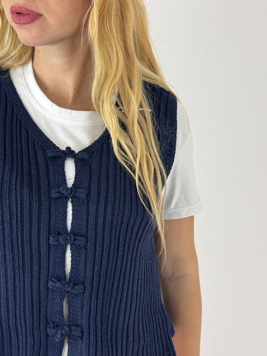 GILET KALENE BLU