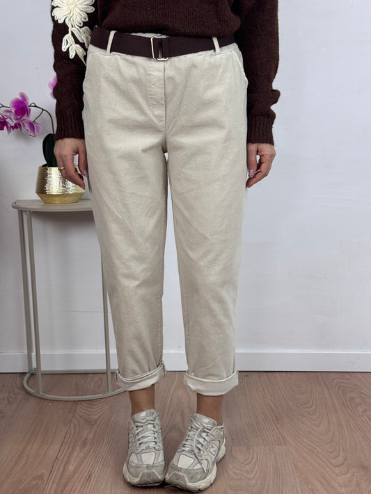 PANTALONE ELOWEN BURRO
