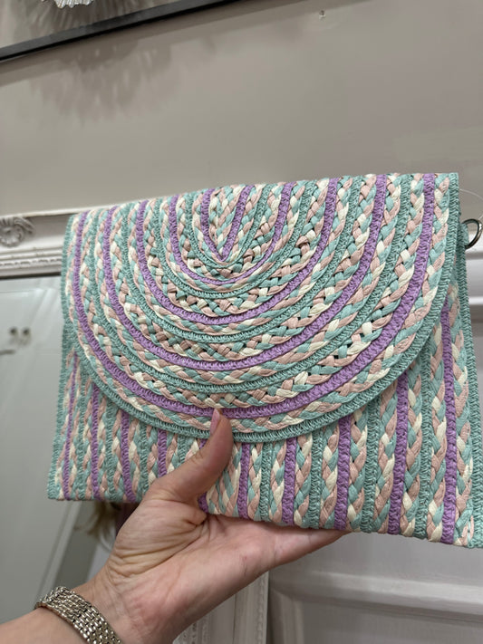 POCHETTE TRECCE LILLA