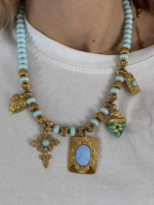 COLLANA KATE CHARME AZZURRI