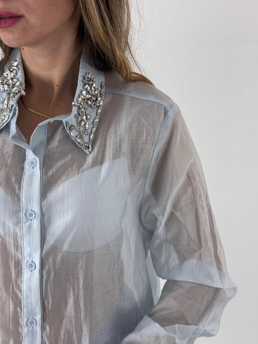 CAMICIA ISADORA AZZURRA