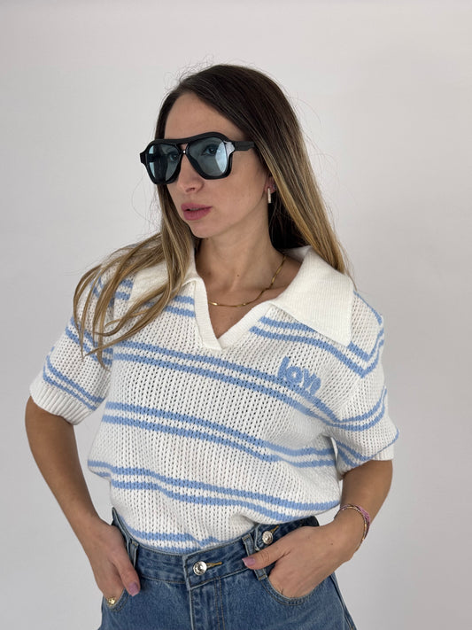 MAGLIONCINO SKY AZZURRO