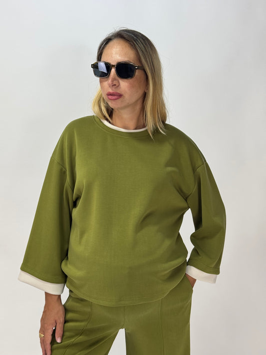 COORDINATO CLIO VERDE ACIDO