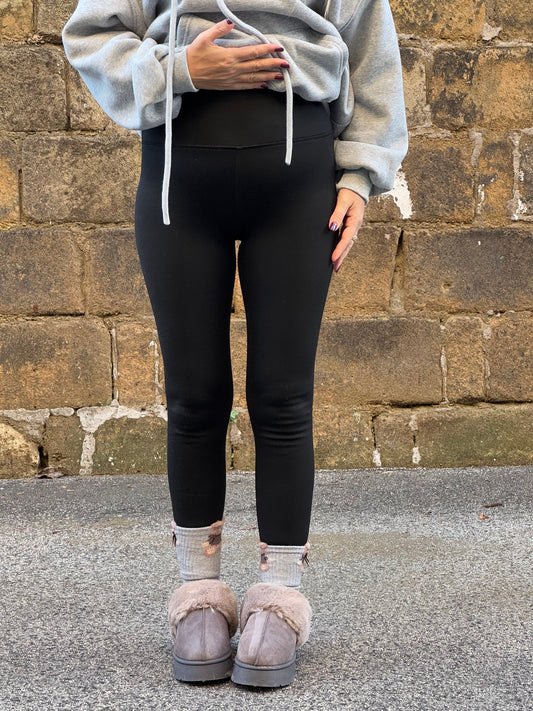 LEGGINGS MODELLANTE FELPATO