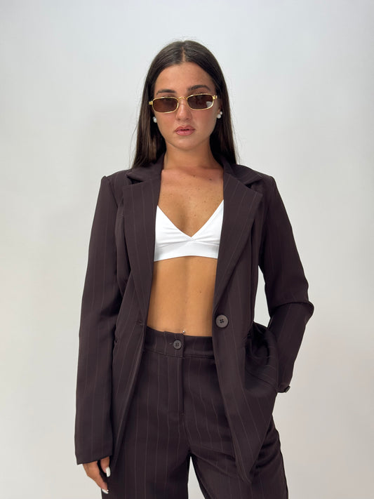 TAILLEUR GESSATO CHOCO