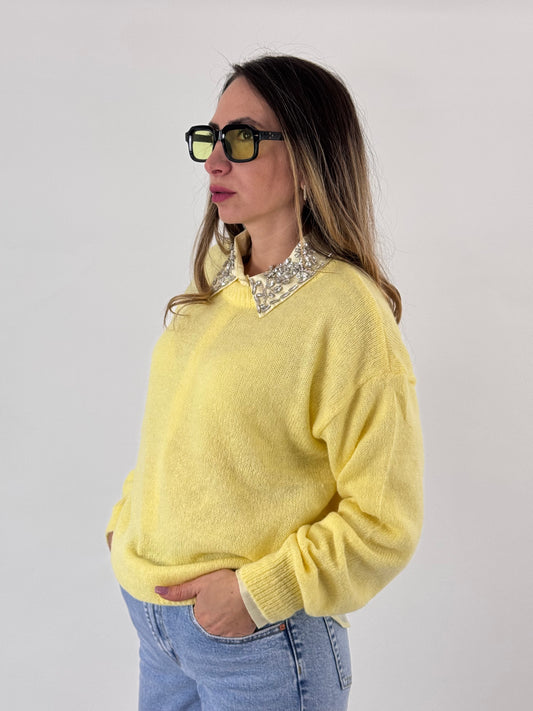 MAGLIONCINO ISADORA GIALLO