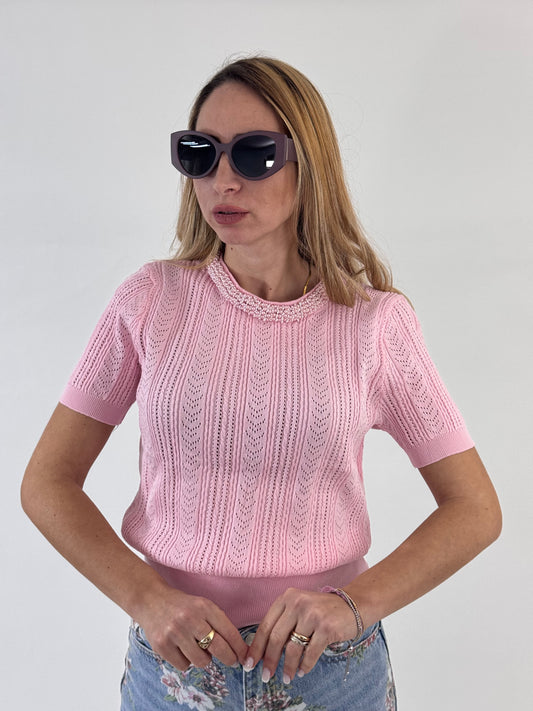 MAGLIONCINO SERENITY ROSA