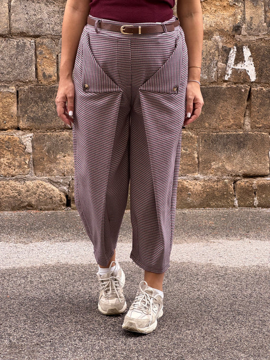 PANTALONE PIED DE POULE