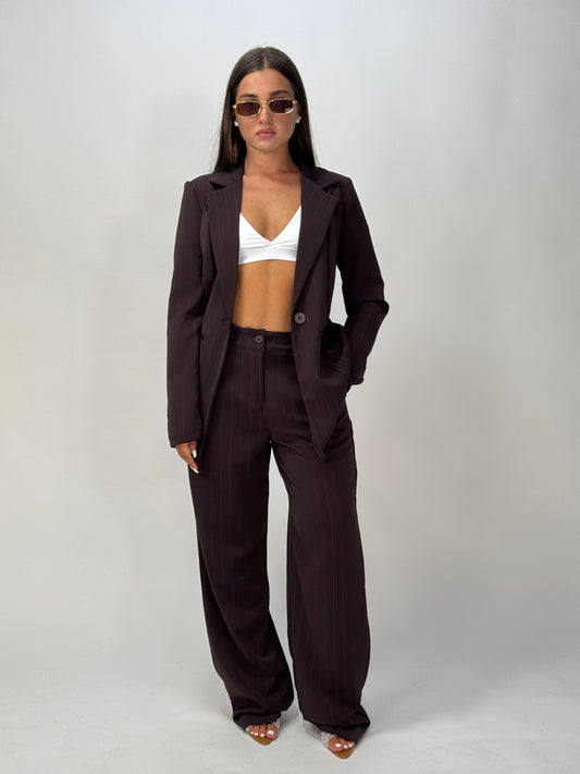 TAILLEUR GESSATO CHOCO