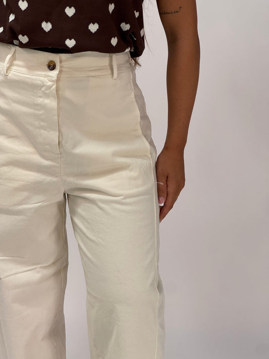 PANTALONE BEATRICE BURRO