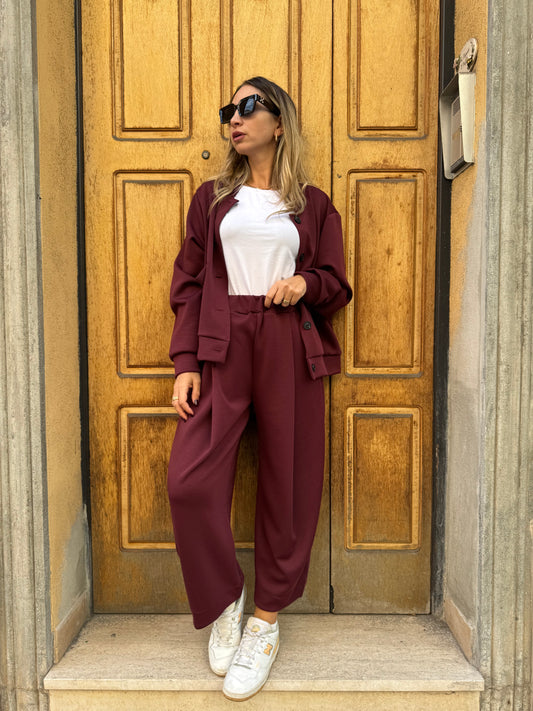 COORDINATO NIKY BORDEAUX