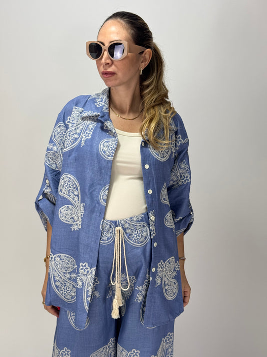 COORDINATO AVERY AZZURRO