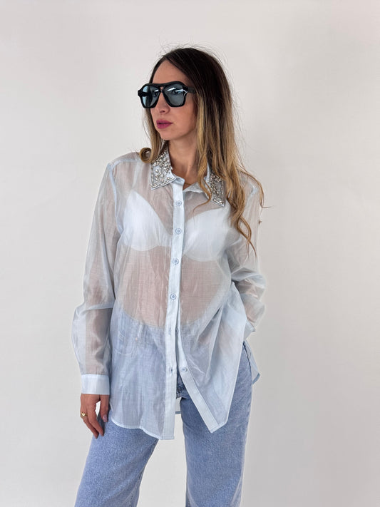 CAMICIA ISADORA AZZURRA