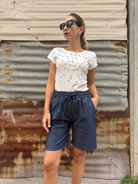 PANTALONCINO MARINA DENIM