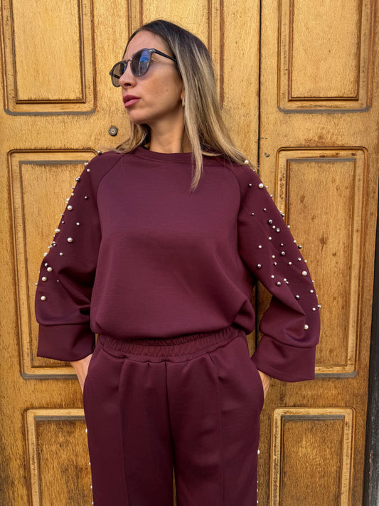 COORDINATO ARIANA BORDEAUX