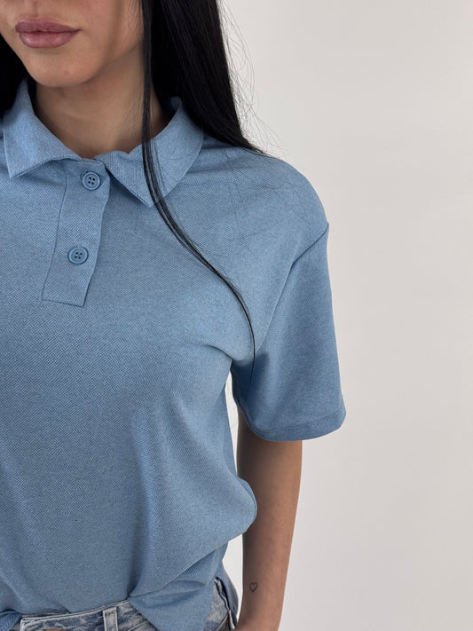 POLO MAGGIE AZZURRA
