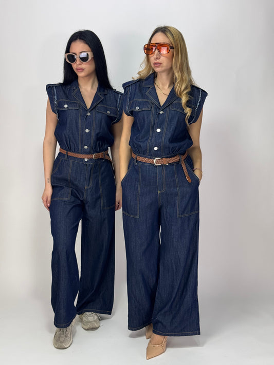 JUMPSUITE IN DENIM
