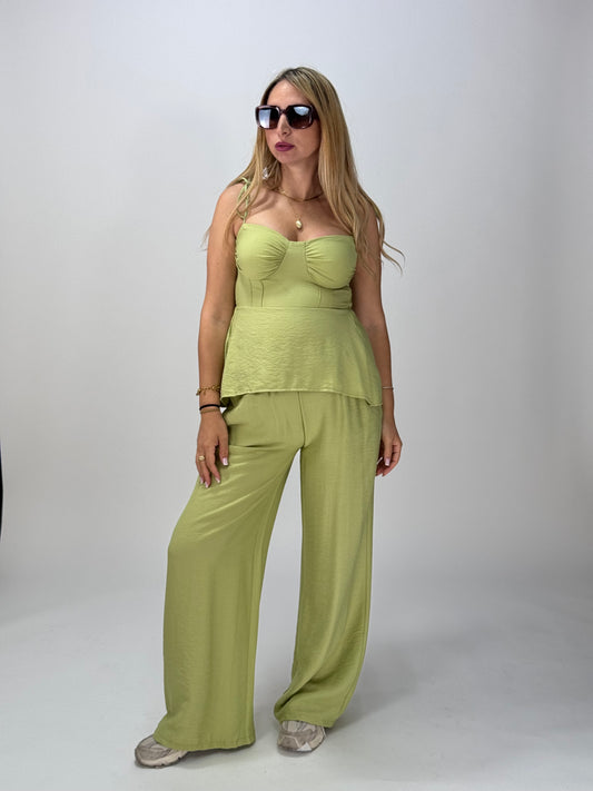 COORDINATO ANITTA VERDE PASTELLO