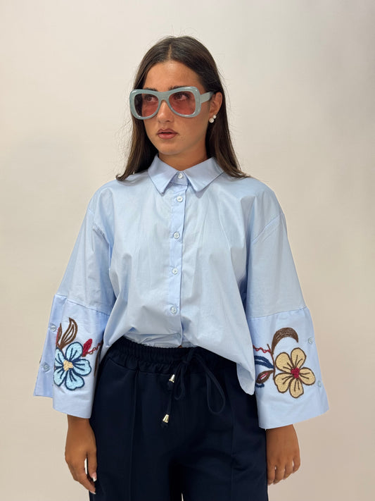 CAMICIA KESYA RICAMI