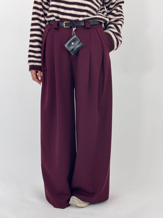PANTALONE BERLIN BORDEAUX