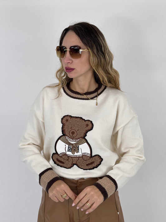 MAGLIONE SEWN TEDDY BURRO