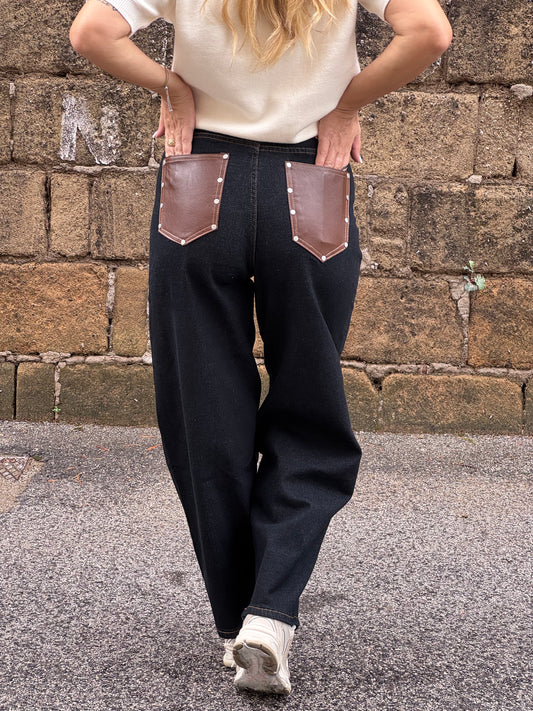 JEANS TASCHE CHOCO