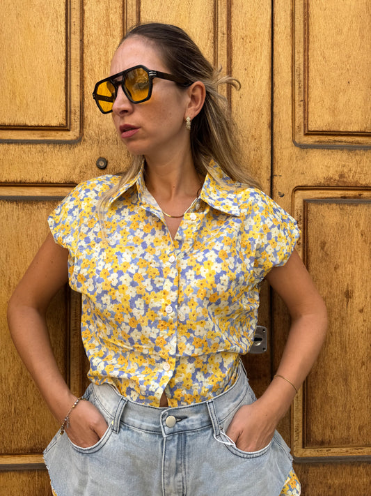 CAMICIA NOELIA GIALLA