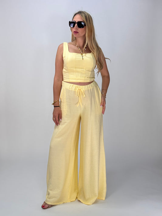 COORDINATO AMANDA GIALLO