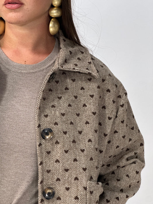 GIUBBINO SPIGATO BEIGE